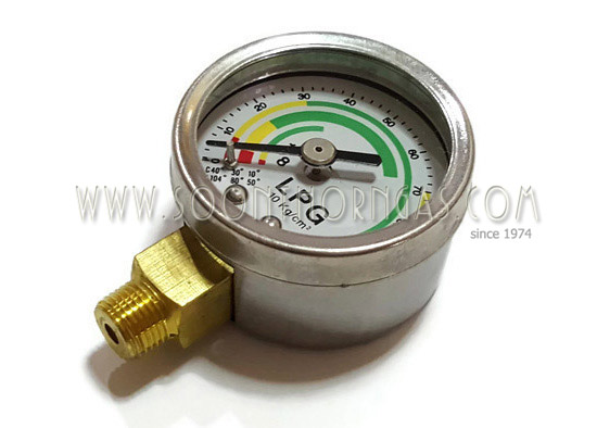 เกจ์วัดแรงดันแก๊ส PRESSURE GAUGE 0-10 kg/cm2