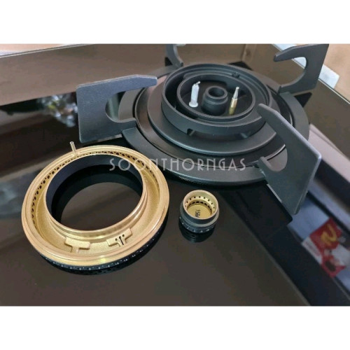 เตาฝังหน้ากระจก  2 หัว RINNAI รุ่น RB-27HG 2