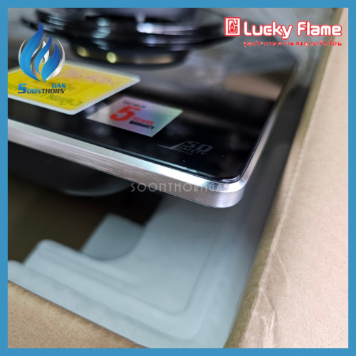 เตาฝังอัจฉริยะ 2 หัว หน้ากระจกนิรภัย ตั้งเวลาปิดอัตโนมัติ Luckyflame รุ่น LGS-942BT 5