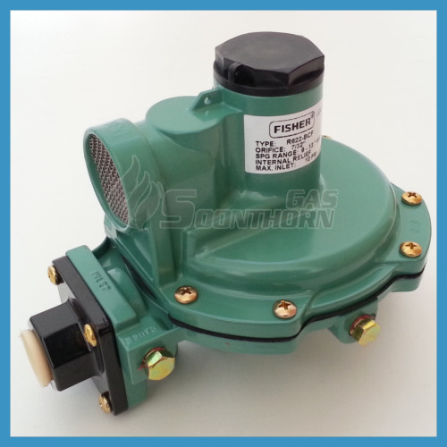 LOW-PRESSURE REGULATOR FISHER รุ่น R622BCF 1