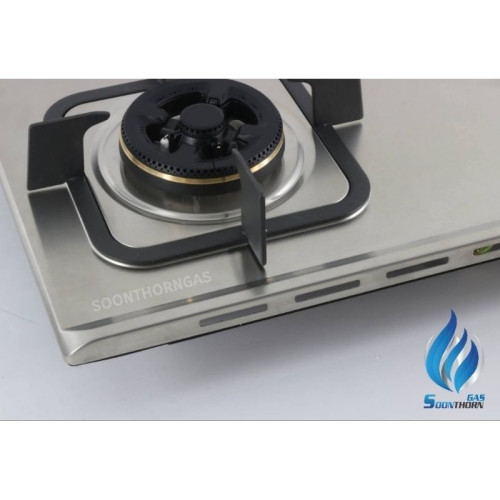 เตาฝัง 2 หัวเตา หน้าเตาสแตนเลสแท้ luckyflame รุ่น LBS-942N 4