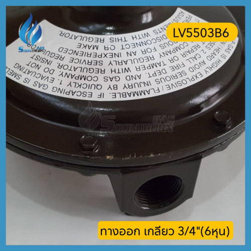 LOW-PRESSURE REGULATOR 3/4