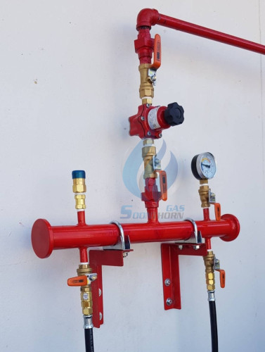 HIGH-PRESSURE REGULATOR FISHER รุ่น FS 67/743 1