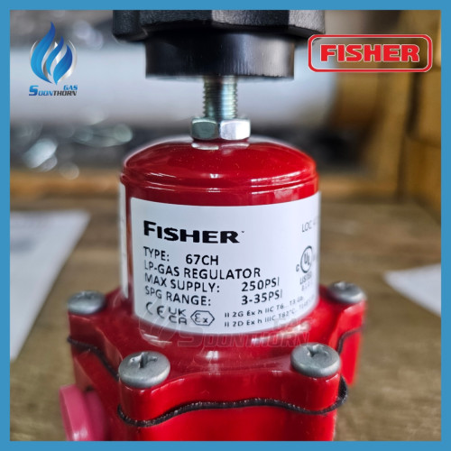 HIGH-PRESSURE REGULATOR FISHER รุ่น FS 67/743 5