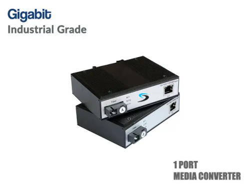 Gigabit Industrial Media Converter Full Set