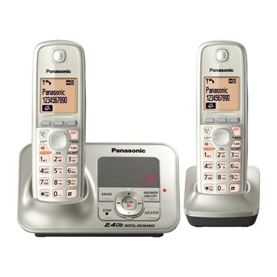 เครื่องโทรศัพท์ไร้สาย Panasonic รุ่น KX-TG3722BX