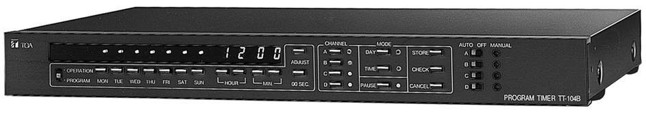เครื่องตั้งเวลา Program Timer TOA รุ่น TT-104B