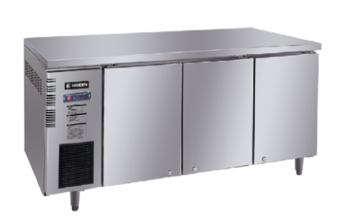 ตู้แช่เคาน์เตอร์สแตนเลส 3 ประตู รุ่น SCF-1802 แบบแช่แข็ง SANDEN INTERCOOL ขนาด 530 ลิตร 18.73 คิว
