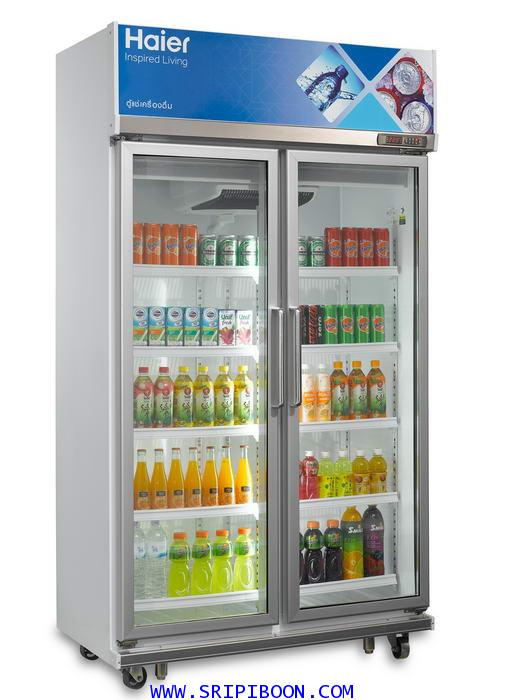 ตู้แช่เครื่องดื่ม, ตู้แช่เย็น รุ่น SC-1400PCS2-LS-V4 HAIER ไฮเออร์  ขนาด 24.4 คิว บริการจัดส่งถึงบ้า