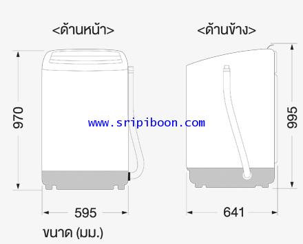 เครื่องซักผ้า PANASONIC พานาโซนิค NA-F90B5 ขนาด 9 กก. บริการจัดส่งถึงบ้าน! 4