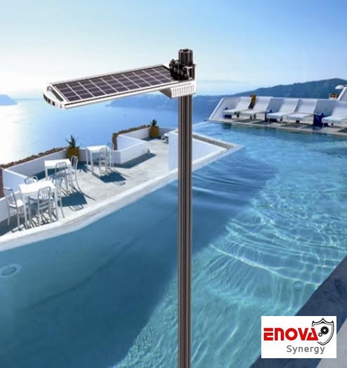 โคมไฟพลังแสงอาทิตย์ ENOVA อีโนว่า รุ่น SG- 3 (5V- 15W) ระยะความสูง 3-5 เมตร