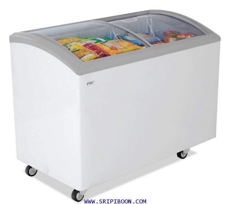 ตู้แช่แข็ง ฝากระจกโค้ง HAIER ไฮเออร์ SD-332 ขนาด 9.2 คิว บริการจัดส่งถึงบ้าน!.ฟรี สอบถามโทร. 02-8050