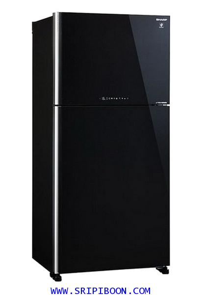 ตู้เย็น SHARP ชาร์ป 2 ประตู รุ่น SJ-X600GP-BK ขนาด 21.2 คิว บริการส่งถึงบ้าน!.