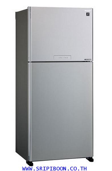 ตู้เย็น  SHARP ชาร์ป 2 ประตู SHARP SJ-X600TP-SL ขนาด 21.2 คิว INVERTER บริการส่งถึงบ้าน!.