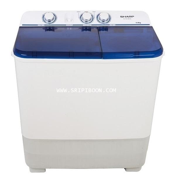 เครื่องซักผ้า SHARP ชาร์ป รุ่น ES-TT80T-BL ถังซัก 8 กิโล , ความจุถังปั่น 5.6 กิโล 1
