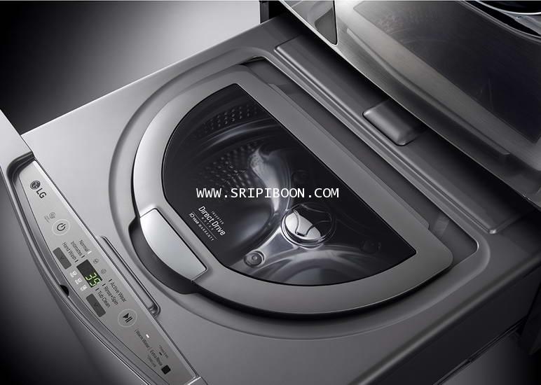 เครื่องซักผ้า LG แอลจี TWINWash™Mini เครื่องซักผ้าฝาบนดีไซน์ใหม่ รุ่น T2735NTWV 6