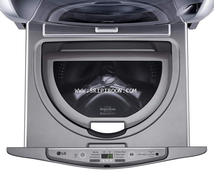 เครื่องซักผ้า LG แอลจี TWINWash™Mini เครื่องซักผ้าฝาบนดีไซน์ใหม่ รุ่น T2735NTWV 8