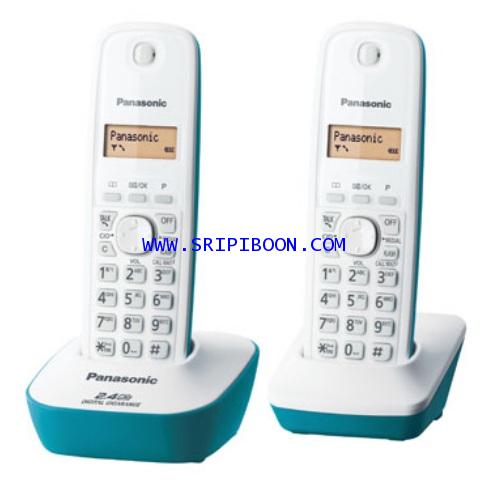 โทรศัพท์ PANASONIC พานาโซนิค KX-TG3412BX (ชุดละ 2 เครื่อง)