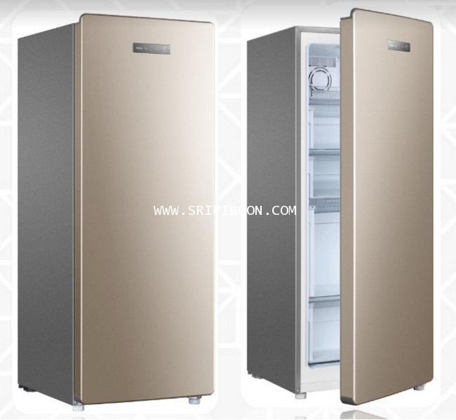 ตู้แช่แข็ง+แช่เย็น ทรงยืน HAIER ไฮเออร์ BD-151C - 5.3 คิว (ระบบ NO-FORST ) ไม่มีน้ำแข็ง ส่งด่วน!.ฟรี