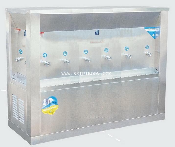 ตู้ทำน้ำเย็น แบบ 3 ด้าน 10 หัวก๊อก MAXCOOL แม็คคูล รุ่น OASIS OS-6 แบบแผงรังผึ้ง E79XX