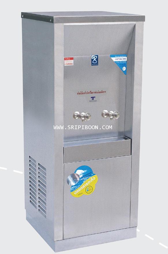 ตู้ทำน้ำเย็น แบบ ต่อท่อประปา MAXCOOL แม็คคูล รุ่น MC-2PW (ก๊อกตุ๊กตา) แบบแผงความร้อน AIAXX