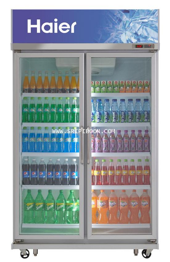 ตู้แช่เครื่องดื่ม, ตู้แช่เย็น รุ่น SC-1400PCS2-LS-V4 HAIER ไฮเออร์  ขนาด 27 คิว บริการจัดส่งถึงบ้า 1