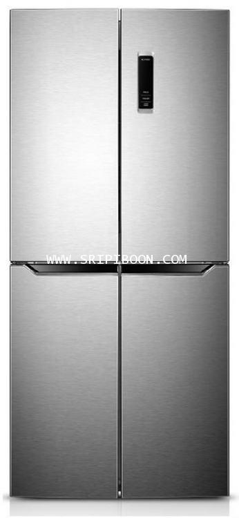 ตู้เย็น Side By Side HAIER ไฮเออร์ รุ่น HRF-MD 350STL  ขนาด 13.6 คิว ราคาพิเศษ!. โทร. 02-8050094-5