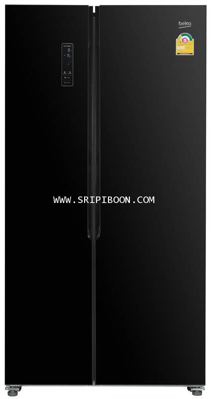 ตู้เย็น SIDE BY SIDE BEKO เบโค รุ่น GNT517XGB ขนาด 18.5 คิว ส่งถึงบ้าน! โทร.02-8050094-5