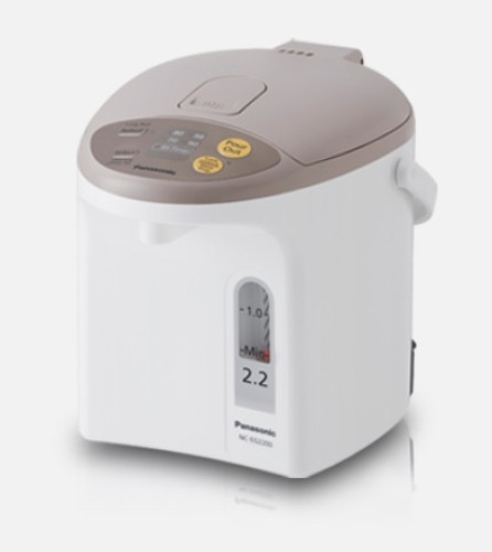 กระติกน้ำร้อน PANASONIC พานาโซนิค NC-EG2200 ขนาด 2.2 ลิตร (เคลือบสารคาร์บอนชาร์โคลภายใน)