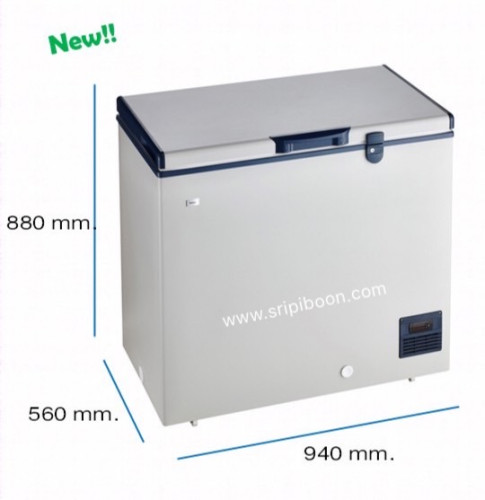 ตู้แช่แข็ง HAIER ไฮเออร์ HCF-200DP60 *อุณหภูมิ -60 องศาเซลเซียส* ความจุ 5.3 คิว / 151 ลิตร 1