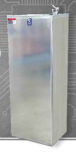 ตู้ทำน้ำเย็น ต่อท่อน้ำ MAXCOOL แม็คคูล MC-6FF แบบน้ำพุ มือกด พร้อมเครื่องกรองน้ำ UF 4 ขั้นตอน