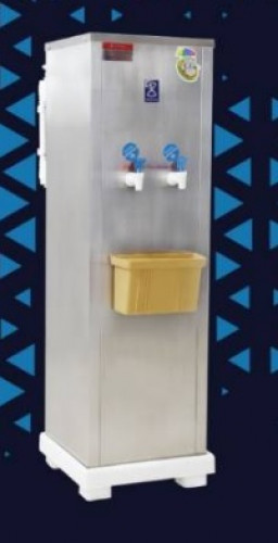 ตู้ทำน้ำเย็นแบบต่อท่อประปา MAXCOOL MC-4L แม็คคูล 2 หัวก๊อก พร้อมเครื่องกรองน้ำในตัว