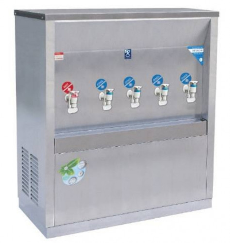 ตู้ทำน้ำเย็น-น้ำร้อน แบบ ต่อท่อประปา MAXCOOL แม็คคูล รุ่น MCH-5P (H1C4) เย็น 4 ก๊อก ร้อน 1 ก๊อกE6UXX
