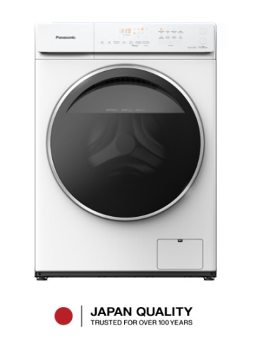 เครื่องซักผ้าฝาหน้า PANASONIC พานาโซนิค รุ่น NA-16JF1WTH ขนาด 8 กก. INVERTER