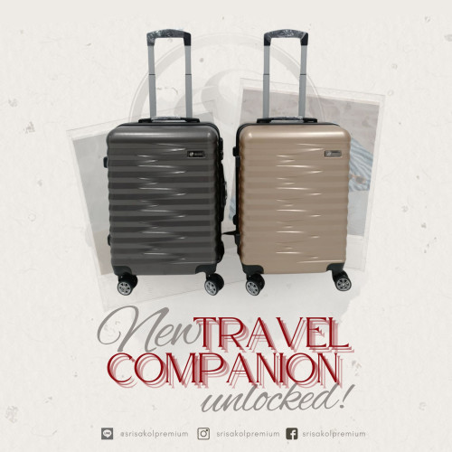 NEW PRODUCT กระเป๋าเดินทางล้อลาก วัสดุ ABS รหัส A2617-1B