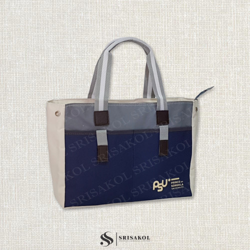 Tote bag กระเป๋าผ้า 600D รหัส A2617-6B