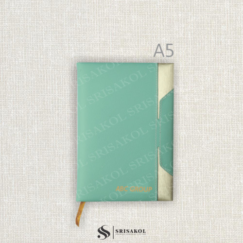 สมุด Diary Premium สมุด Note A4 ปก PU บุฟองน้ำ รหัส A2411-25D