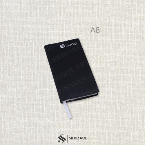 สมุดโน๊ตที่ระลึก สมุดโน๊ตพรีเมี่ยม size A8 ปกถอดได้ รหัส A2504-19D