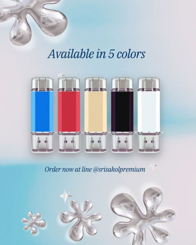 Flash Drive 2 in 1 (USB + Type C) Premium แฟลชไดร์ฟพรีเมี่ยมองค์กร 1