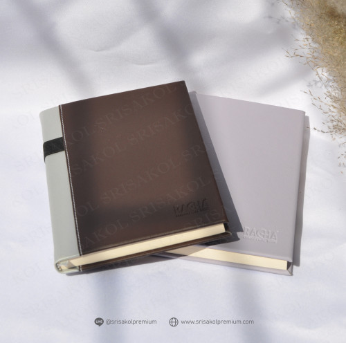 Diary Premium สมุดโน๊ต สมุดไดอารี่ มีที่เสียบปากกา รหัส A2411-19D 1