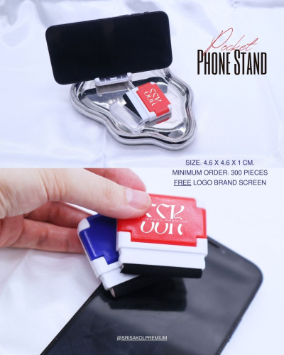 ของแจกลูกค้า Pocket Phone stand ที่วางมือถือจิ๋ว  รหัส A2418-12I 1
