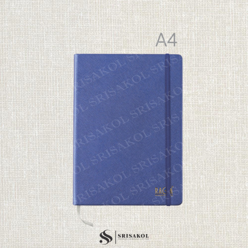 สมุด Diary / Note A4 ปกมียางรัด  รหัส A1918-3D 1