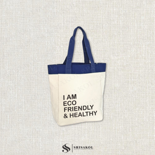 Premium Canvas bag กระเป๋าผ้าแคนวาส รหัส A2527-14B