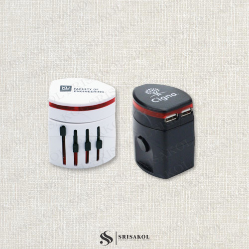 Universal Plug ปลั๊กไฟยูนิเวอร์แซล สินค้าพรีเมี่ยมองค์กร รหัส A2609-4PS 1