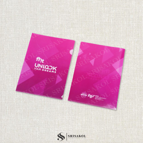 รับผลิตแฟ้มพลาสติกแบบสอด Size A4 รหัส A2611-12NA