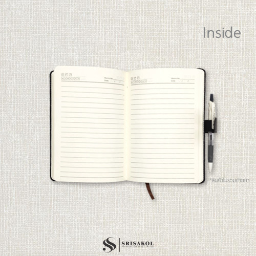 Notebook Premium สมุดโน๊ต ปกหนังเทียม รหัส A2504-15KP 3