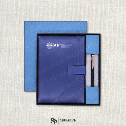 ชุดกิ๊ฟท์เซทของที่ระลึกพรีเมี่ยมสมุดและปากกา รหัส A2504-27D