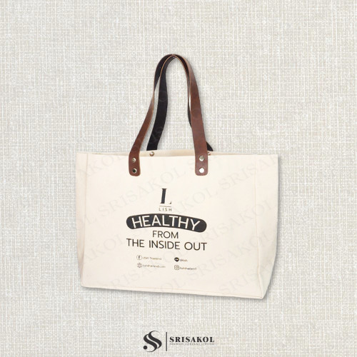 Canvas bag Large size กระเป๋าผ้าแคนวาส ใบใหญ่ รหัส A2526-3B