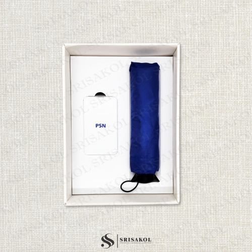 Premium Gift set ชุดกิ๊ฟท์เซทพรีเมี่ยม 2 ชิ้น Powerbank + ร่ม รหัส A2505-17PS