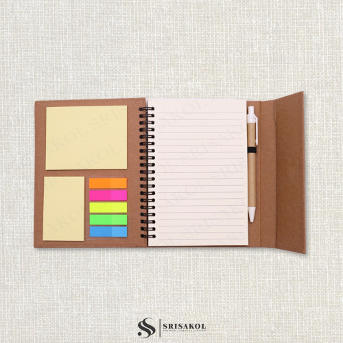 Eco-Friendly Notebook สมุดโน๊ตพรีเมี่ยม รหัส A2609-15DT 4